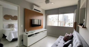 Apto 1quarto com ar cond e 1 vaga